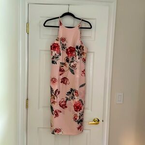 Black Halo sheath style dress.